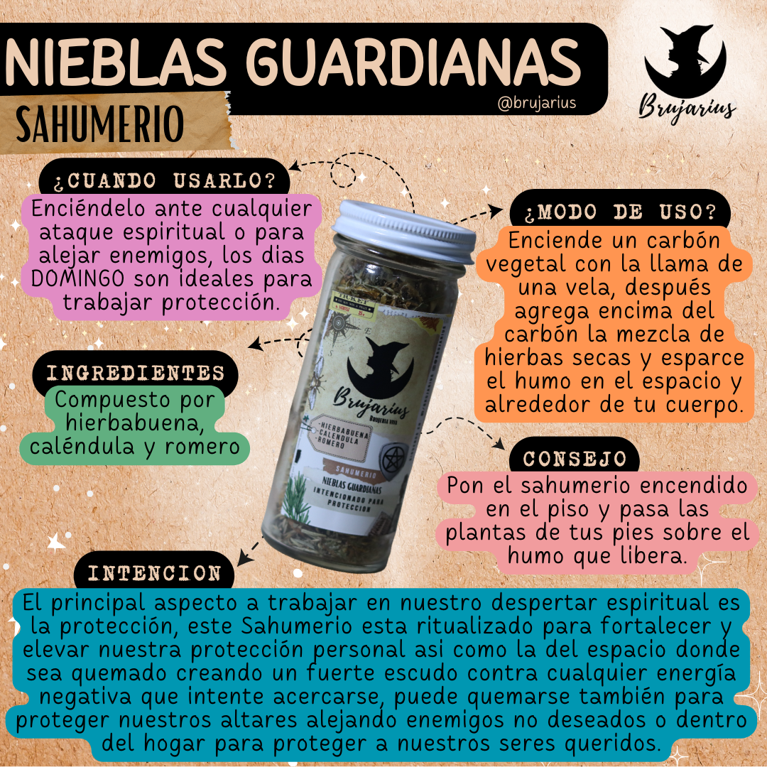 SAHUMERIO NIEBLAS GUARDIANAS